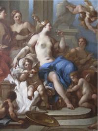 La toilette de Vénus, Musée de la faïence de Nevers, Nièvre, Bourgogne