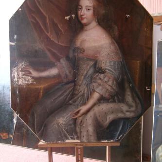 La Grande Mademoiselle après nettoyage