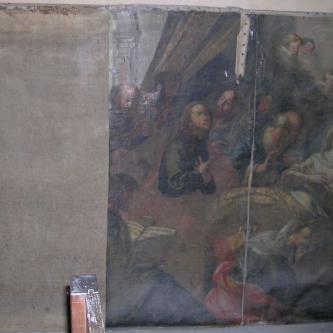 Dormition avant restauration