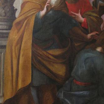 Dormition détail après restauration