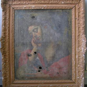 Sainte Marie Madeleine avant intervention